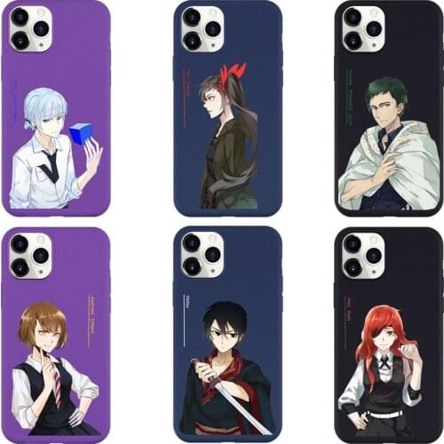 JAMULAR Korean Cartoon Tower of God Silicone Case for iPhone X XR XS 11 11Pro MAX 7 8 6 6S Plus 9 SE2020 Matte Phone Back Cover
