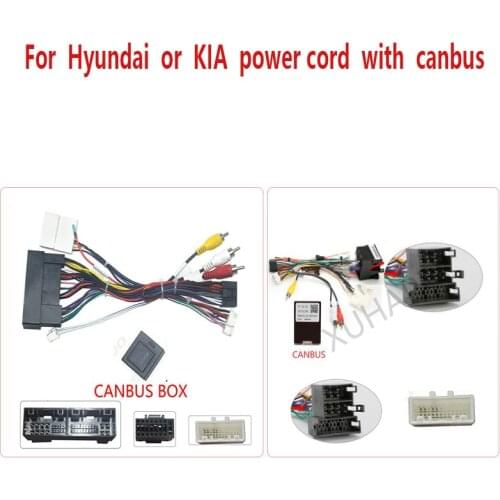 Hyundai or KIA power cord with canbus