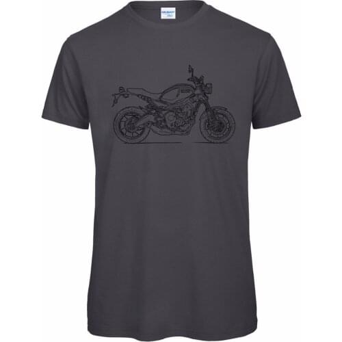 Newest 2019 T Shirt Men Tshirt Custom Printed TShirts XSR900 2019 Mens Motorcycle T-Shirt - New logo Tee Shirts