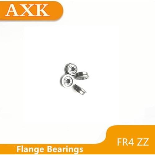 2019 New Time-limited 10pcs/lot Fr4zz Fr4 Zz 6.35x15.875x4.978mm High Precision Miniature Flange Bearing Deep Groove Ball