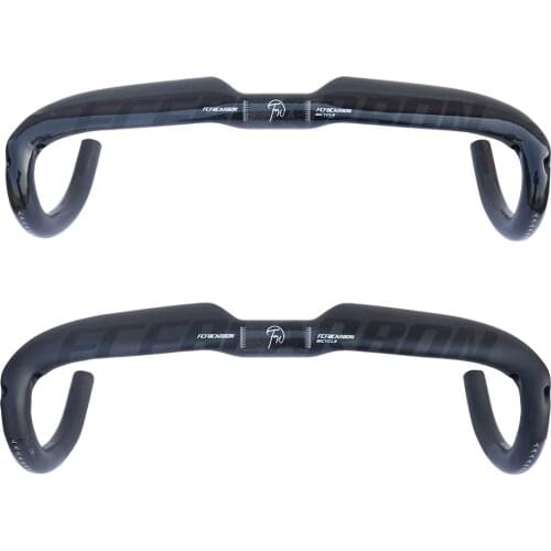 New FCFB FW UD carbon road handlebar drop 125mm reach 80mm 31.8*400/420/440mm carbon handlebar