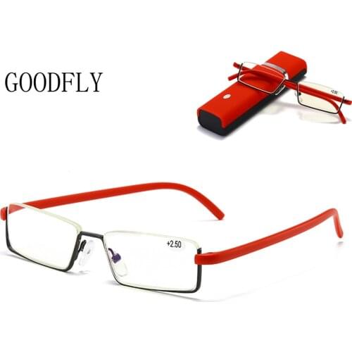 Square Reading Glasses Men Women Portable With Mobile Phone Blue Light Blocking Glasses Fashion Eyeglasses of Frames Eyewear