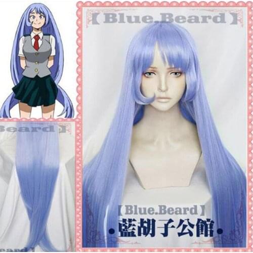 Nejire Hadou Cosplay Wig Boku no Hero Academia 3rd Season 110cm Long Straight Synthetic Hair My Hero Academia 3 Wigs + Wig Cap