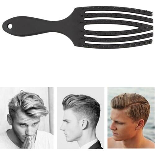 Paddle Detangler Vented Hair Brush Comb for Men and Women No More