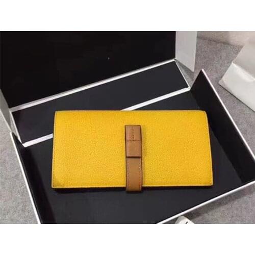 Luxury Designer Woman Wallet Fashion 100% Top Cowhide Purse 2021 Top Quality Genuine Leather Wallet Women Long Purse