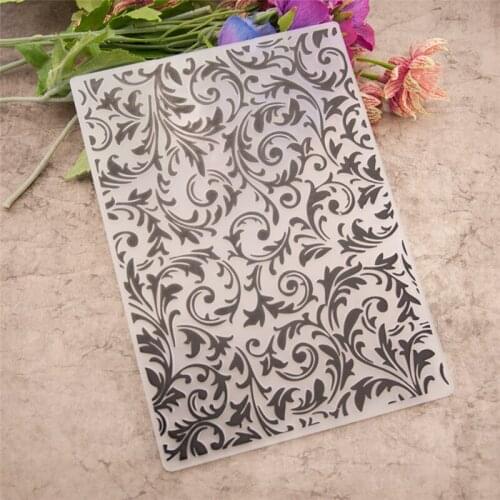 Pattern Embossing Folder for Card Making Floral DIY Plastic Scrapbooking Photo Album Card Paper DIY Craft Decoration Template
