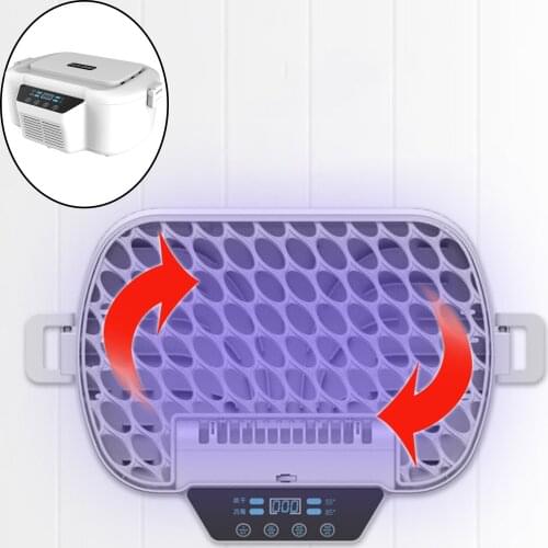 UV Sterilizer Ozone Disinfection Cabinet Mini Towel Toothbrush Underwear Nail Salon Tools Sterilization Case Container US Plug