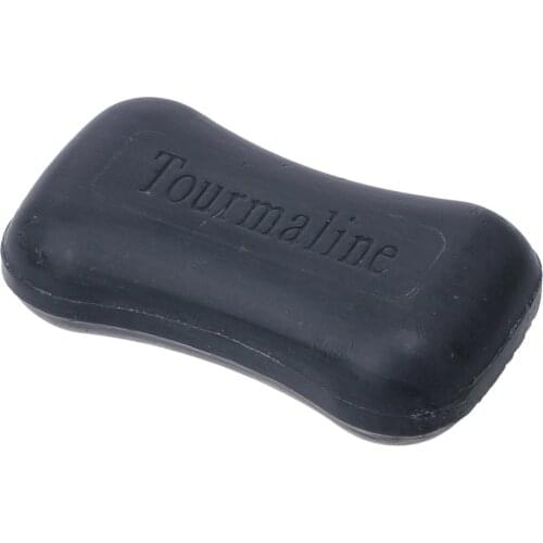 Tourmaline Soap Bar Natural Bamboo Charcoal Skin Care Anti-acne Remove Black Head and Acne