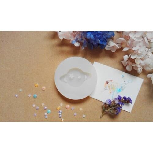 1pcs handmade planet Liquid silicone mold DIY resin jewelry pendant necklace pendant mold resin molds for jewelry