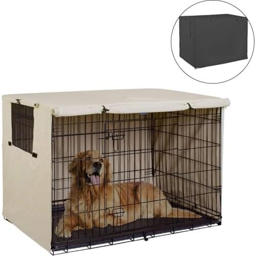 1PCS outdoor pet wire cage protection cover outdoor animal cage canopy household dog cage dust cover S27