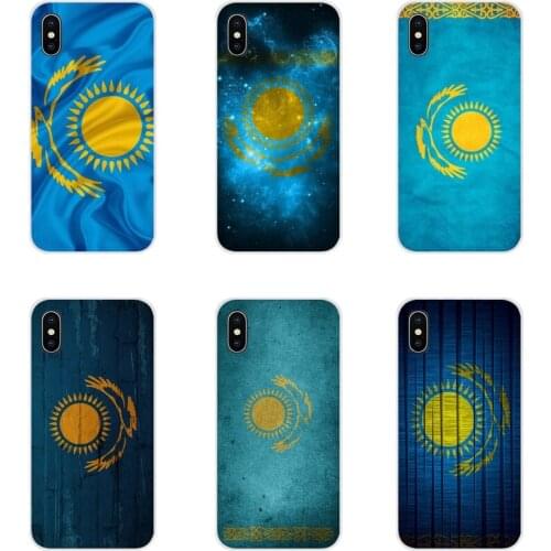 Accessories Phone Cases Covers Kazakhstan flag For Huawei G7 G8 P8 P9 P10 P20 P30 Lite Mini Pro P Smart Plus 2017 2018 2019
