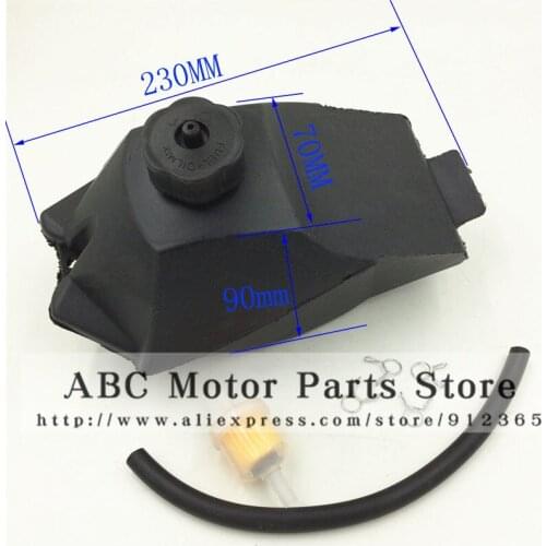 Gas gasolina del tanque de combustible para 2 tiempos 49cc 47cc chino Mini Moto de la motocicleta ATV Quad 4 Wheeler Dirt Bike