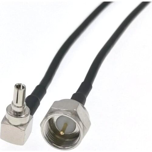 100pcs CRC9 Male To F Male RG174 RF Pigtail Cable For Huawei ZTE Modem 10CM 15CM 20CM