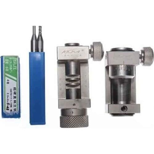Klom mondeo jaguar key code machine Full Set Key Cutting Machine Fixture Tool For Copy Key Clamp