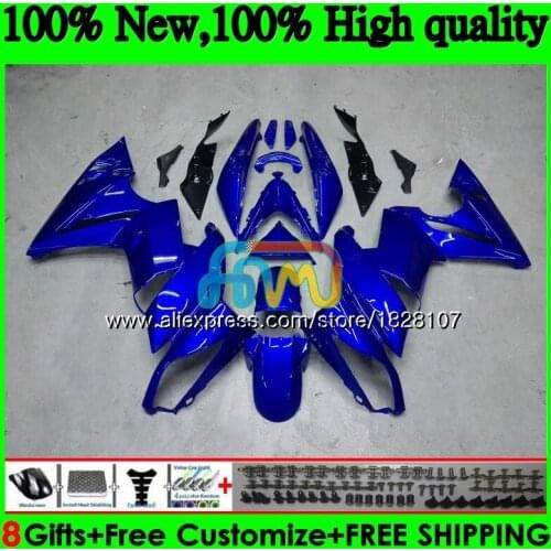Body Kit For KAWASAKI 650R ER 6 F 650 R ER6 F 09-11 31BS.9 ER 6F 650-R ER-6F ER6F 09 10 11 2009 2010 2011 Fairing ALL Blue cool