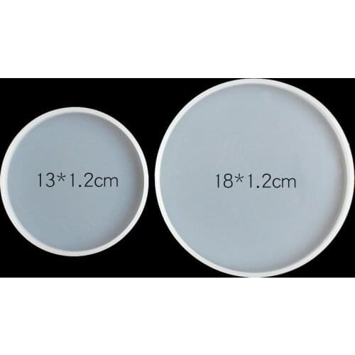 Round Petri Dish Silicone Mold Round Coaster Making Epoxy Resin Art Supplies Make Your Own Coaster Epoxy Resin Jewelry Mold tool