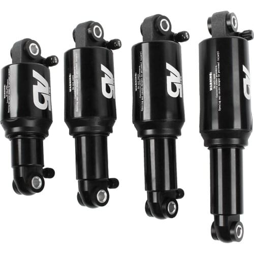 KS A5 Mountain Bike Air Rear Shock Dual/Solo Air Chamber MTB Folding Bike Shock Absorber 125mm / 150mm / 165mm / 190mm