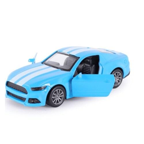 High Simulation Alloy Diecast 1:32 Toy Vehicles for Mustang Shelby GT500 Car Model Metal Pull Back Toy Car Gifts