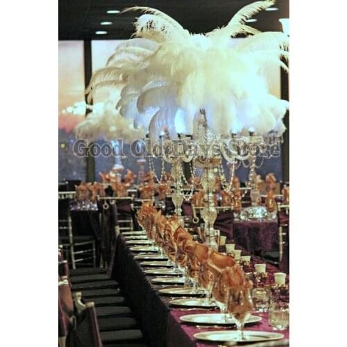 2022 New Wedding Candle Holder Crystal Candelabras Table Centerpiece 90 cm Tall