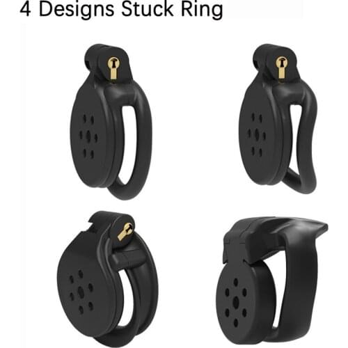 New 4 Type Mi-ni Cobra Chastity 4size Penis Ring Chastity Cage, Male Chastity Belt Cock Cage Mamba Sex Toys For Men