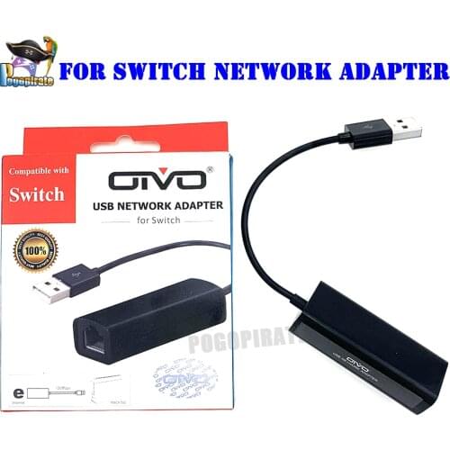 New USB Ethernet Adapter USB 2.0 Network Card To USB RJ45 Lan 10/100/1000 Mbps For Nintend Switch Windows 10