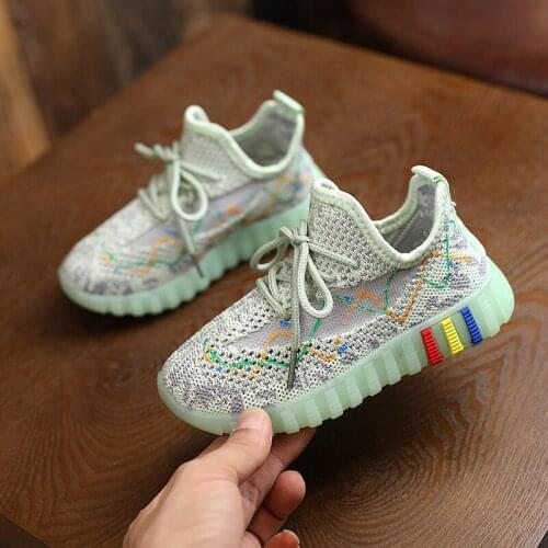 Boys Shoes 2021 Autumn Children Sports Shoes For Girl 3-16 Years Old Kids Pink Gray Green Black Big Kids Sneakers For Students