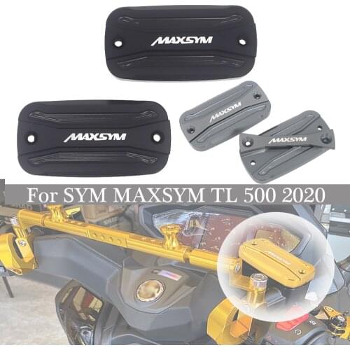 Front Brake Clutch Fluid Reservoir Cap Tank Cover Motorcycle Accessories 2020 For SYM MAXSYM TL 500