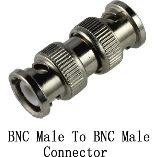 CCTV BNC Double Male Connector Adapter (Used for cctv camera AHD camera IP camera and DVR/NVR)