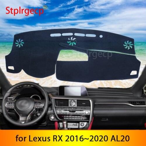 For Lexus RX 2016~2020 AL20 Anti-Slip Mat Dashboard Cover Pad Sunshade Dashmat Protect Car Accessories RX200t RX350 RX450h 350