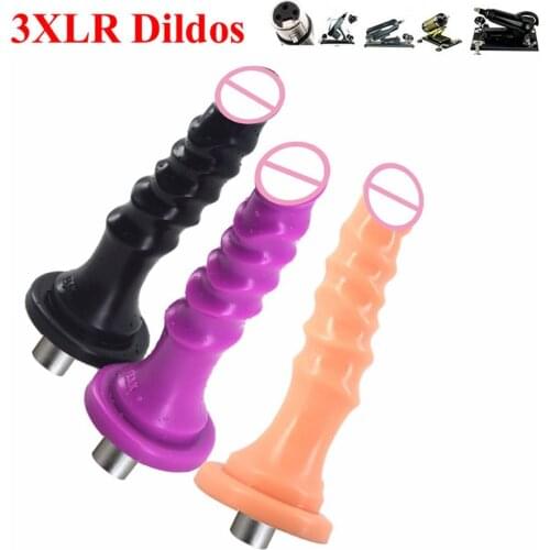 Sex Love Mashine 3XLR Attachment Satisfayer Female Masturbator Phallomimeter Soft Sex Machine Phallus Accessories For Women Y7