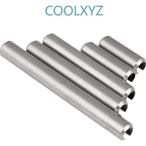 304 stainless steel cylindrical elastic pin locating pin cotter pin spring pin M3-M8 factory stock Standard part 10PCS