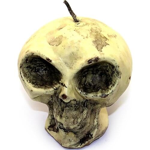 Silicone Soap Mold 3D Alien Skull Shapes DIY Handmade Halloween Mould