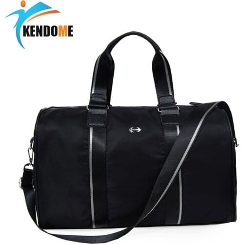 K&D New Oxford Men Women Portable Sports Bag Mulifunctional Duffel Shoulder Fitness Bags Large Capacity Waterproof Yoga Handbag
