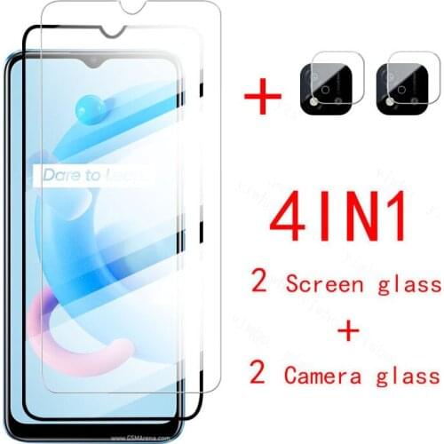 Realmi C20 Glass Camera Glass for Oppo Realme C12 C15 C17 C11 Safty Trempered Glas on Realmec20 6.5'' Phone Screen Protector
