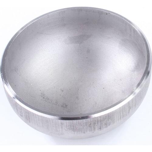 3/4"-4" 19 25 32 38 45 48 51 57 60 63 76 89 102 108mm OD Dome End Cap 304 Stainless Steel Pipe Fitting Plumbing Industrial