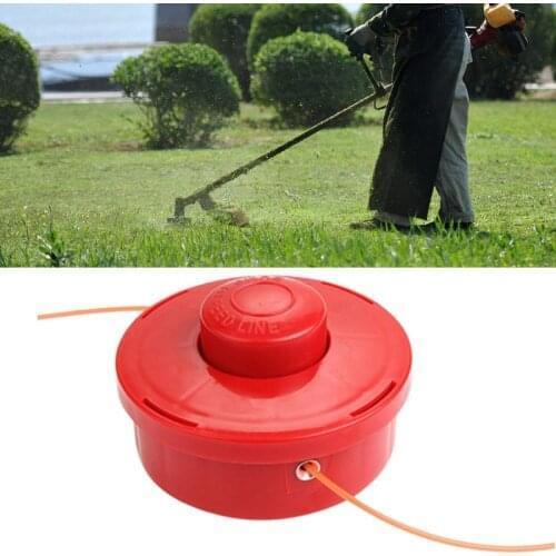 Universal Grass Trimmer Head Garden Tools Bump Spool Line String Brush Cutter Lawn Mower Replacement