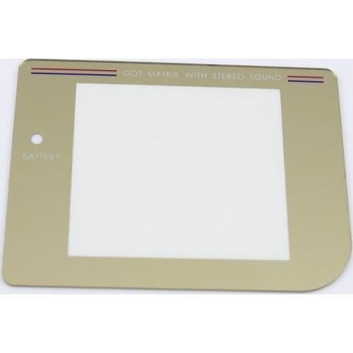 YuXi Display For Nintend for Game Boy ClassicReplacement Lens Screen Cover for GB gold