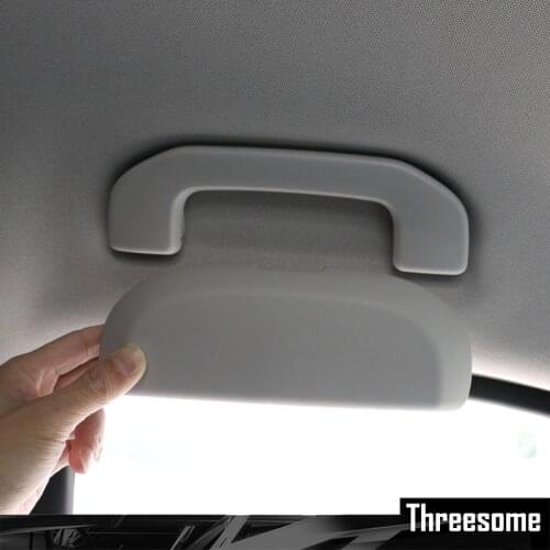 SRXTZM Car Sun Glasses Holder Storage Holder Box Auto Accessories Car Styling Case for Benz A B C E Class GLA GLC GLK CLS 1pcs