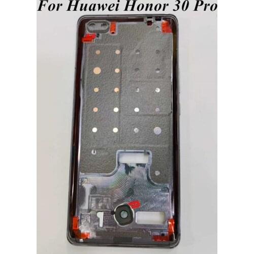 100% Original For Huawei honor 30 pro Middle Frame LCD Supporting Plate Housing Front Bezel Faceplate Bezel for honor30pro