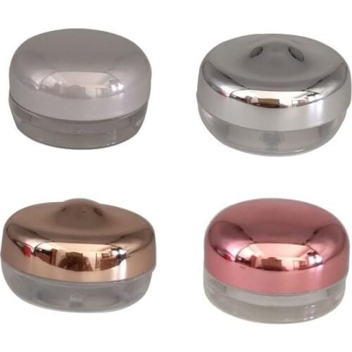 12G 30pcs/lot Small Lip Blam Filling Container, DIY Cosmetic Eye Cream Refillable Jar, Plastic Round Cosmetic Pot, Mask Case