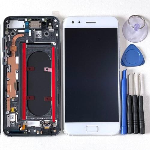 5.5"Original Amoled For Asus Zenfone 4 Pro ZS551KL Z01GD LCD Display Screen Frame Assembly Touch Panel Digitizer For ZS551KL