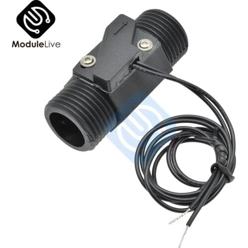 AC 220V 10W 3A 22mm Plastic Water Flow Switch Vertical/Horizontal Water Sensor Magnetic Control Switch G1/2Inch BSP Thread