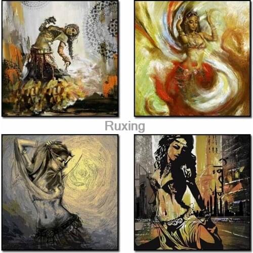Round/Square Drill 5D DIY Diamond Painting Featured painting, womens dance pictures Embroidery Cross Stitch Mosaic Decor Gift