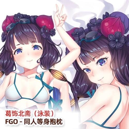 Anime Fate/Grand Order FGO Katsushika Hokusai Sexy Dakimakura Hugging Body Pillow Case Cover Game Pillowcase Cushion Bedding