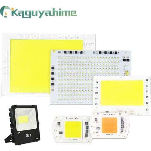 Kaguyahime 5W~100W AC 220V Integrated COB LED Lamp Chip 50W 30W 20W 10W Smart IC Driver High Lumens For DIY Floodlight Spotlight