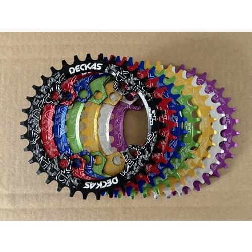 DECKAS Mountain Bicycle Chainwheel MTB Bike Crankset Aluminum 96BCD 32T-38T 10 speed Chainring Crankset Bicycle Parts