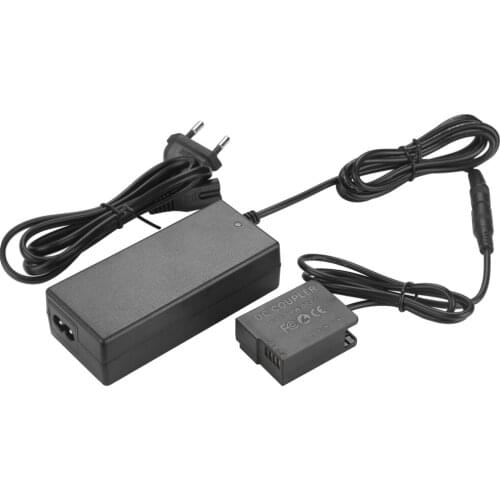DMW-DCC8 AC power supply kit virtual battery replacement DMW-BLC12 battery for Lumix DMC-FZ200 for DMW-AC8 AC adapter