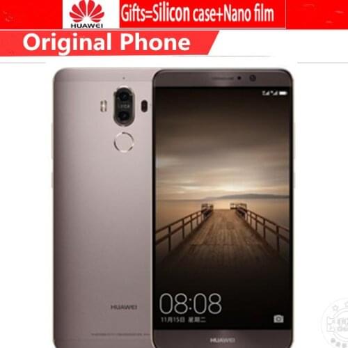 Global ROM Huawei Mate 9 4GB RAM 32GB Rom 5.9'' Cell Phone Octa Core Kirin 960 Android 7.0 Dual SIM SuperCharge 4000mAh