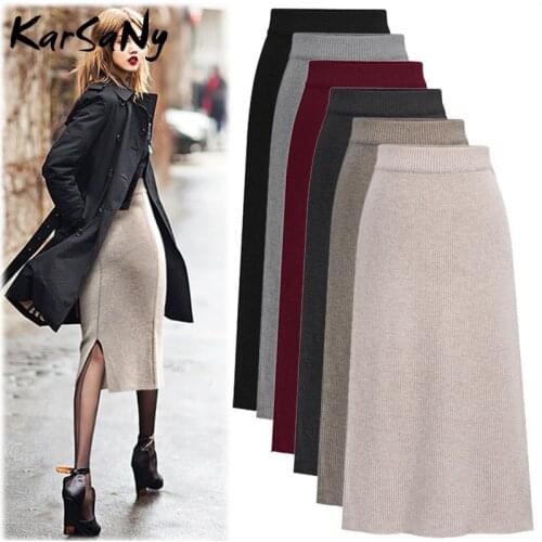 KarSaNy Knitted Pencil Skirts China