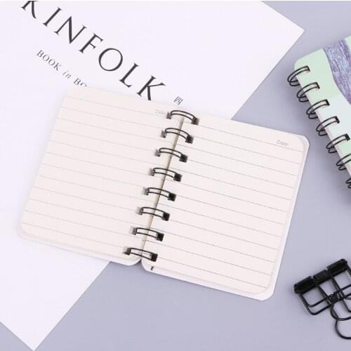 H05B Shoe Mini Daily Office Supplies Planner Spiral Notebook Diary Notepad Memo Pad